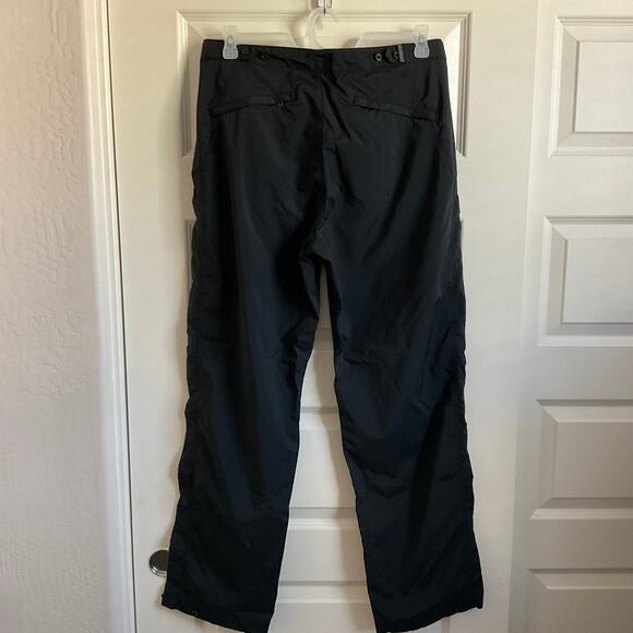 Royal Robbins Black Straight Leg Hiking Gorpcore Outdoor Pants - Size 16 - Picture 7 of 9